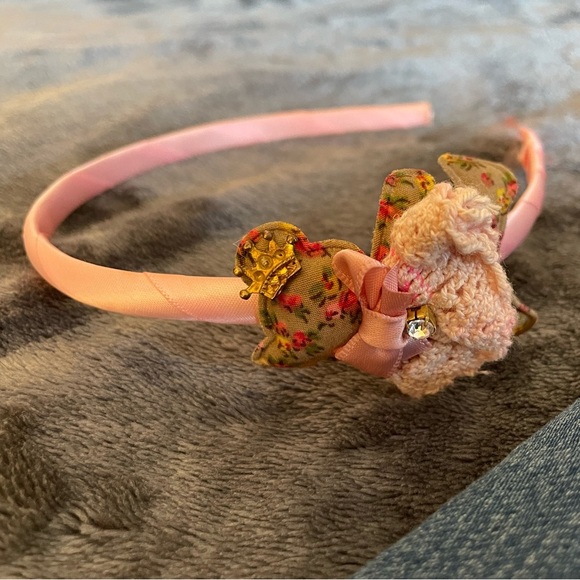 Bundle of 3: NWOT headband + NWOT mauve tutu skirt + Mayoral shirt, size 6-12M - Picture 4 of 11